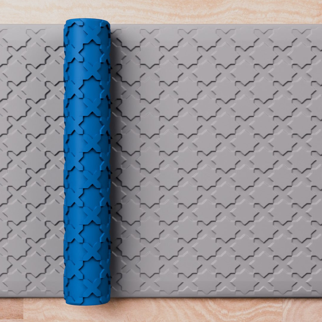 أسطوانة تصفيف الشعر على شكل نجمة إسلامية ثمانية الرؤوس