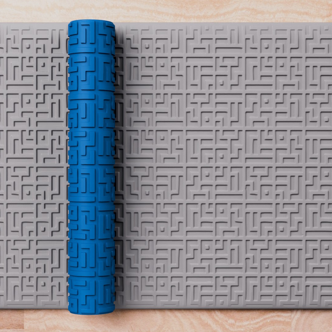 بكرة نسيج متاهة هندسية