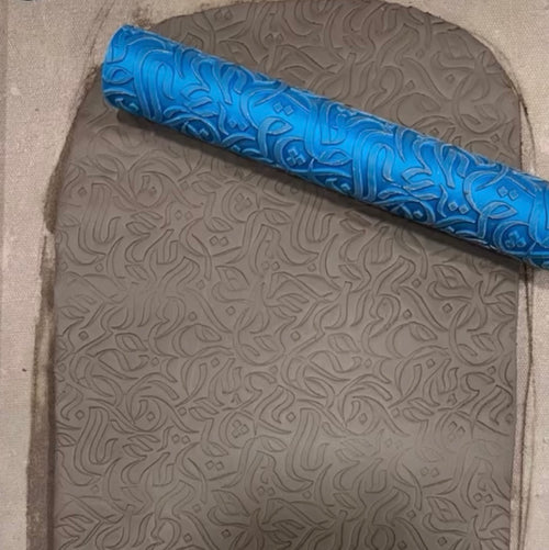 arabic calligraphy texture roller