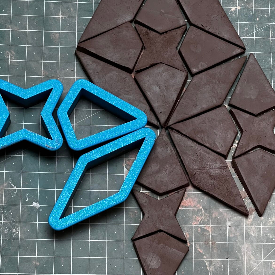 islamic tiles 2 cutters set