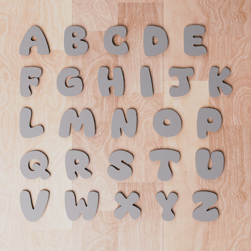 english letters (super bubble)