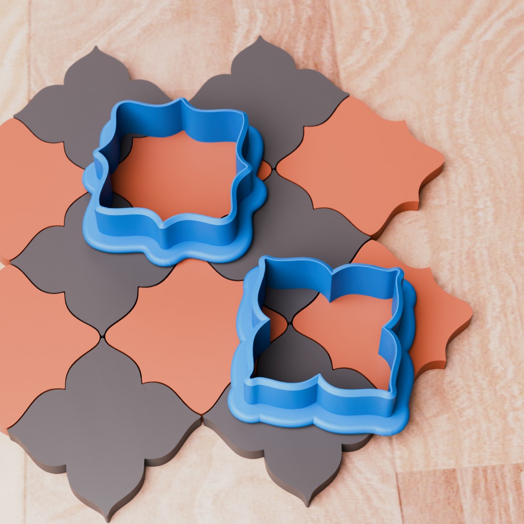 islamic tiles 3 cutters set
